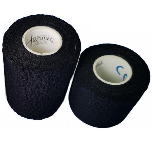 Black Tearable Elasticated Adhesive Bandage